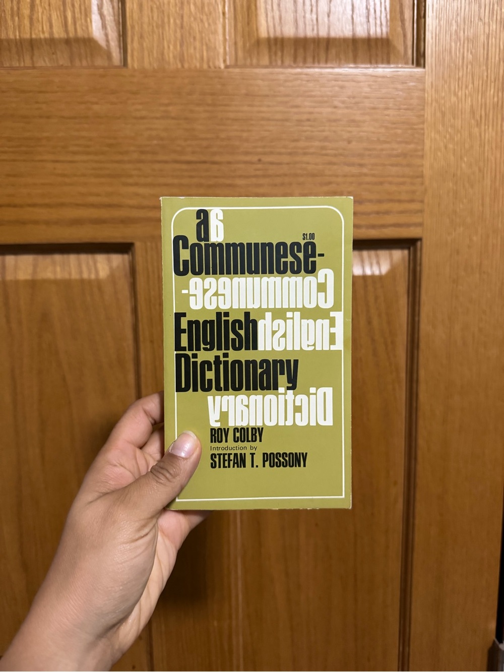 A Communese-English Dictionary by Roy Colby | 1972 Vintage Paperback